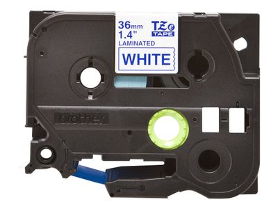 Brother laminated tape TZe-263 - Blue on white_2