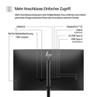 HP LED-Display Series 5 Pro 527pq - 68.6 cm (27") - 2560 x 1440 WQHD_7