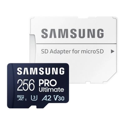 Samsung PRO Ultimate MB-MY256SA - flash memory card - 256 GB - microSDXC UHS-I_thumb