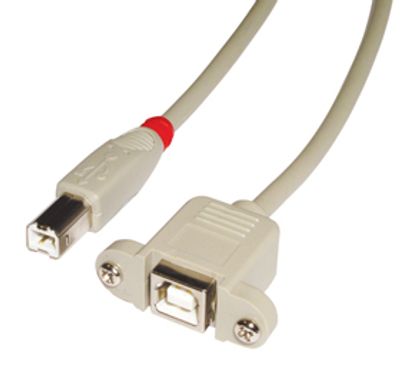 Lindy 31800 USB Kabel 0,5 m USB B 0,48 Gbit/s Grau_thumb