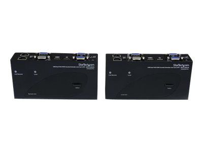 StarTech.com USB Dual VGA KVM Verlängerung bis zu 200m - KVM Extender über Cat5 UTP Netzwerkkabel 2x VGA Buchse, 2x USB Buchse - 1920x1200 - KVM-Extender_5