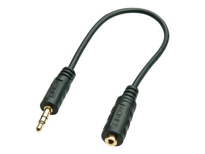 Cable Lindy Audioadapterkabel 3.5mm M/2.5mm F 0,2m_thumb