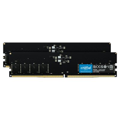 Crucial RAM - 32 GB (2 x 16 GB Kit) - DDR5 4800 UDIMM CL40_1