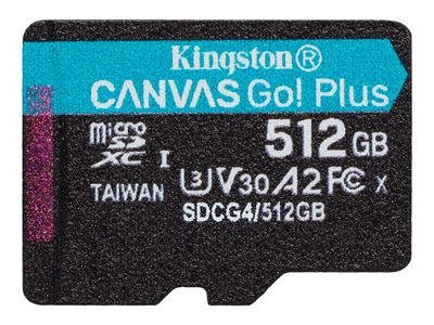 Kingston Canvas Go! Plus - flash memory card - 512 GB - microSDXC UHS-I_thumb