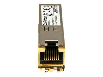 StarTech.com HPE JD089B Compatible SFP Module - 1000BASE-T - 1GE Gigabit Ethernet SFP SFP to RJ45 Cat6/Cat5e - 100m - SFP (mini-GBIC) transceiver module - GigE_3