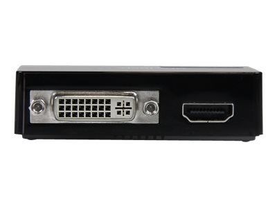 StarTech.com USB 3.0 auf HDMI / DVI Video Adapter - Externe Dual Multi Monitor Grafikkarte - 1920x1200 - externer Videoadapter - DisplayLink DL-3900 - 1 GB - Schwarz_6