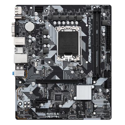 ASRock Mainboard B760M-HDV/M.2 D4 - Micro ATX - Sockel Intel 1700 - Intel B760_2