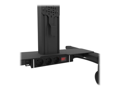 Neomounts cart - for flat panel - black_10