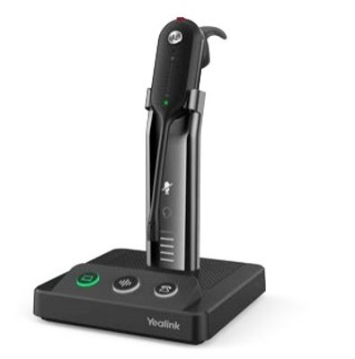 Yealink WH63 Portable UC Kopfhörer Kabellos Ohrbügel, Kopfband, Nackenband Büro/Callcenter Ladestation Schwarz_2
