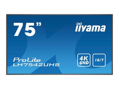 iiyama LED-Display ProLite LH7542UHS-B3 - 190 cm (75") - 3840 x 2160 4K_1