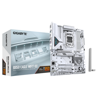 Gigabyte B850 EAGLE WIFI7 ICE - motherboard - ATX - LGA1851 Socket - AMD B850_thumb