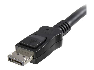 StarTech.com 3m DisplayPort 1.2 Kabel mit Verriegelung (Stecker/Stecker) - DP 4k Audio- / Videokabel Kabel - Schwarz - DisplayPort-Kabel - 3 m_4
