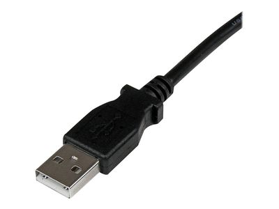 StarTech.com 3m USB 2.0 A to Right Angle B Cable Cord - 3 m USB Printer Cable - Right Angle USB B Cable - 1x USB A (M), 1x USB B (M) (USBAB3MR) - USB cable - USB Type B to USB - 3 m_3