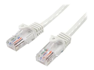 StarTech.com CAT5e Cable - 7 m White Ethernet Cable - Snagless - CAT5e Patch Cord - CAT5e UTP Cable - RJ45 Network Cable - patch cable - 7 m - white_thumb
