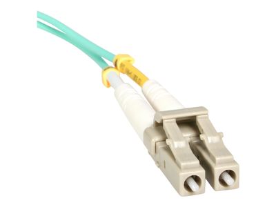 StarTech.com 10m (30ft) LC/UPC to LC/UPC OM3 Multimode Fiber Optic Cable, Full Duplex 50/125Âµm Zipcord Fiber Cable, 100G Networks, LOMMF/VCSEL,_3