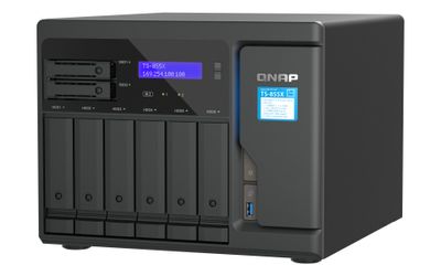 QNAP TS-855X SAN Tower Intel Atom® C5125 8 GB DDR4 0 TB QNAP QTS Schwarz_6