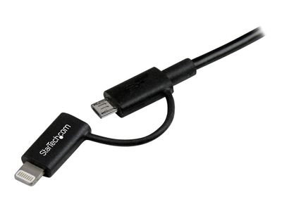 StarTech.com cable - Apple Lightning/Micro USB/USB - 1 m_4
