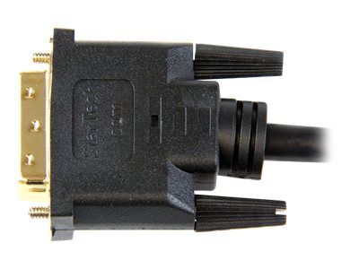 StarTech.com HDMI auf DVI-D Kabel 2m (Stecker/Stecker) - HDMI/DVI Adapterkabel mit vergoldeten Kontakten - HDMI/DVI Videokabel Schwarz - Videokabel - HDMI / DVI - 2 m_5