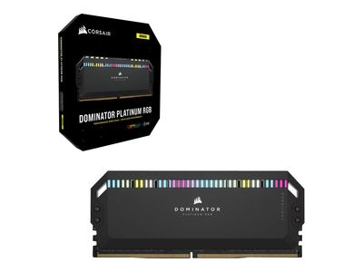 CORSAIR RAM Dominator Platinum RGB - 32 GB (2 x 16 GB Kit) - DDR5 5200 DIMM CL40_1