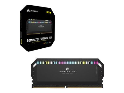 CORSAIR RAM Dominator Platinum RGB - 32 GB (2 x 16 GB Kit) - DDR5 5200 DIMM CL40_thumb