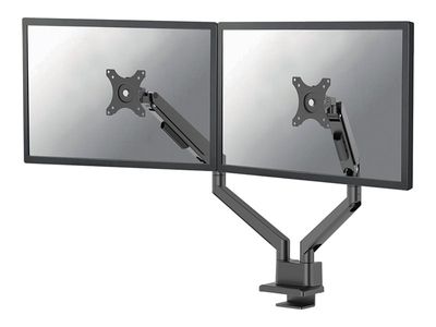 Neomounts NEXT Slim DS70-250BL2 mounting kit - full-motion - for 2 monitors - black_thumb