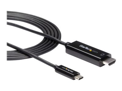 StarTech.com 2m USB-C auf HDMI Kabel - Monitorkabel - 4K bei 60Hz - USB Typ C zu HDMI Kabel - Schwarz - externer Videoadapter - VL100 - Schwarz_3