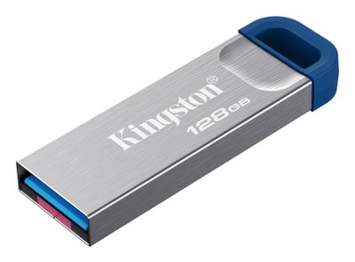 Kingston USB flash drive DataTraveler Kyson G2 - USB 3.2 Gen 1 - 128 GB - silver/blue_3