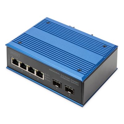 Switch Digitus Gigabit Ethernet Industrial 4+2_thumb