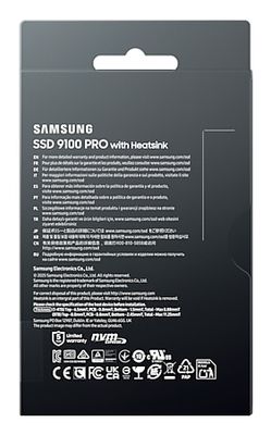 Samsung 9100 PRO 8 TB M.2 PCI Express 5.0 NVMe V-NAND TLC_9