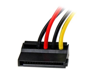 StarTech.com 15cm 4-Pin Molex auf SATA Kabel links gewinkelt - Stecker/Buchse - Netzteil - 15 cm_3