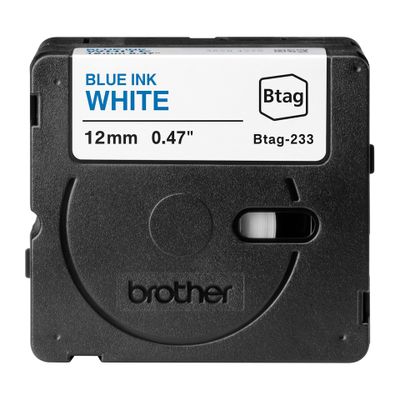 Brother BTAG-233 - label tape - 1 cassette(s) - Roll (1.2 cm x 4 m)_2