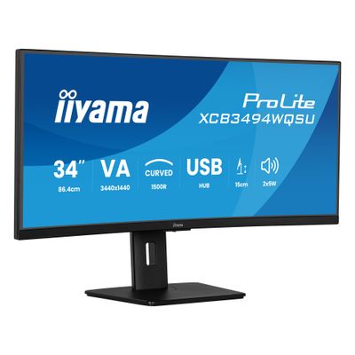 iiyama ProLite XCB3494WQSU-B1 - LED-Monitor - gebogen - 86.4 cm (34") - HDR_2