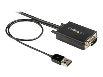 StarTech.com 2m VGA to HDMI Converter Cable with USB Audio Support & Power, Analog to Digital Video Adapter Cable to connect a VGA PC to HDMI Display, 1080p Male to Male Monitor Cable - Supports Wide Displays (VGA2HDMM2M) - adapter cable - HDMI / VGA / US_5