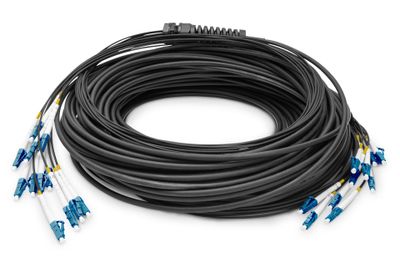 Digitus Pre-assembled Fiberglass Universal Breakout Cable, Single Mode OS2, 12 Fibers, LC/UPC - LC/UPC_thumb
