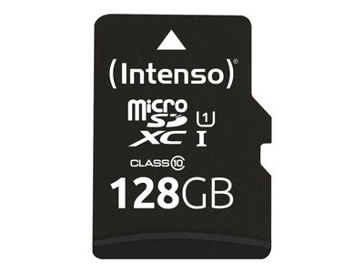 Intenso - flash memory card - 128 GB - microSDXC UHS-I_1