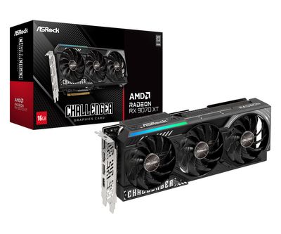 Asrock Radeon RX 9070 XT Challenger 16GB AMD GDDR6_thumb