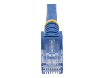 StarTech.com 3m Cat6 Gigabit Snagless RJ45 UTP Patchkabel - Cat 6 Netzwerkkabel mit Schutzmanschette - Blau - Patch-Kabel - 3 m - Blau_2