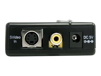 StarTech.com Composite und S-Video auf HDMI Konverter / Wandler mit Audio - 1080p - Videokonverter - Schwarz_3