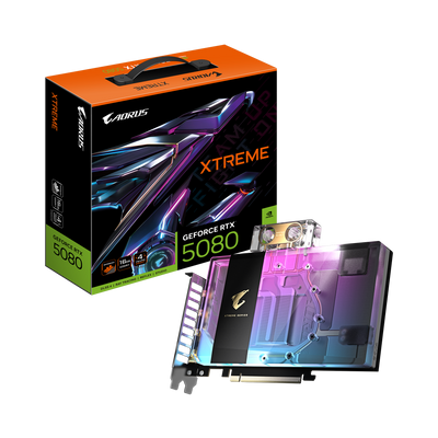 AORUS GeForce RTX 5080 XTREME WATERFORCE WB 16G - OC Edition - Grafikkarten - GeForce RTX 5080 - 16 GB_8
