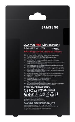 Samsung SSD 990 PRO MZ-V9P1T0CW - 1 TB - M.2 2280 - PCIe 4.0 x4 NVMe_9