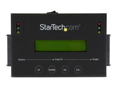 StarTech.com 11 Standalone Hard Drive Duplicator with Disk Image Library Manager For Backup & Restore, Store Several Images on one 2.53.5 SATA Drive, HDDSSD Cloner, No PC Required - TAA Compliant - hard drive duplicator_2