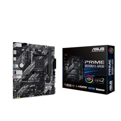 ASUS Mainboard PRIME B550M-K - Micro ATX - AM4 - AMD B550_thumb
