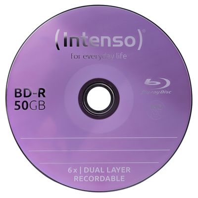 Intenso - BD-R x 25 - 50 GB - storage media_2