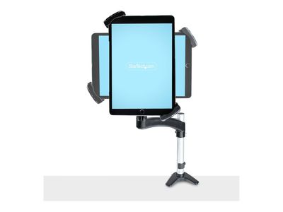 StarTech.com VESA Mount Adapter for Tablets 7.9 to 12.5in - Up to 2kg (4.4lb) - 75x75/100x100 VESA Patterns - Universal Anti-Theft Tablet VESA Mount Clamp - Secure Tablet Mount - Black mounting kit - for tablet - black_2