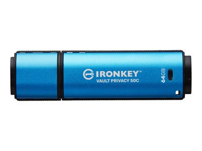 Kingston IronKey Vault Privacy 50C - USB-Flash-Laufwerk - 64 GB - TAA-konform_thumb