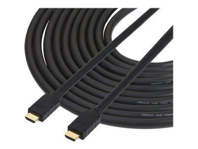 StarTech.com CL2 HDMI Cable - 50 ft / 15m - Active - High Speed - 4K HDMI Cable - HDMI 2.0 Cable - In Wall HDMI Cable with Ethernet (HD2MM15MA) - HDMI cable - 15 m_2