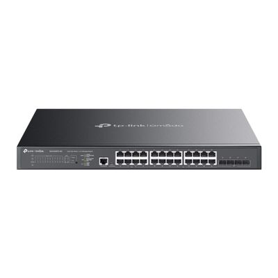 TP-Link Switch Omada SG3428XPP-M2 - 24 Ports - 24x GE (100/1000/2500) - 4x SFP+ - 16x PoE+ - 8x PoE++_thumb