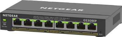 NETGEAR GS308EP Managed L2/L3 Gigabit Ethernet (10/100/1000) Power over Ethernet (PoE) Black_2