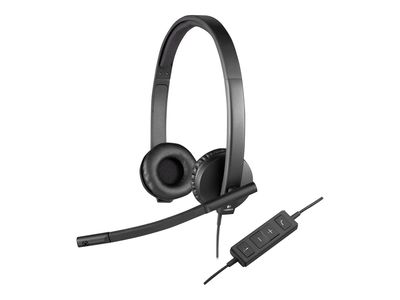 Logitech On-Ear Stereo Headset H570e USB_thumb