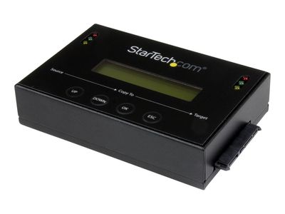 StarTech.com 11 Standalone Hard Drive Duplicator with Disk Image Library Manager For Backup & Restore, Store Several Images on one 2.53.5 SATA Drive, HDDSSD Cloner, No PC Required - TAA Compliant - Festplattenduplikator_thumb